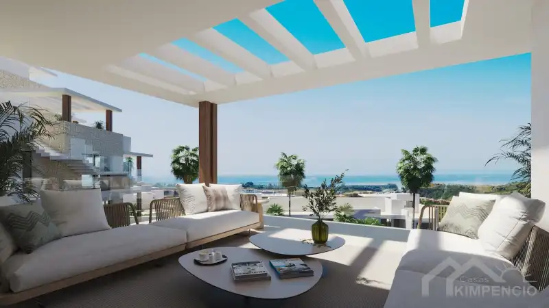 Foto van Penthouse met eigen zwembad en solarium, Estepona