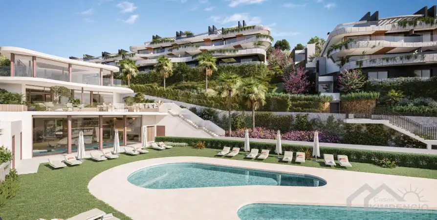 Foto 2 van Nieuwbouwappartementen Elviria Hills Marbella