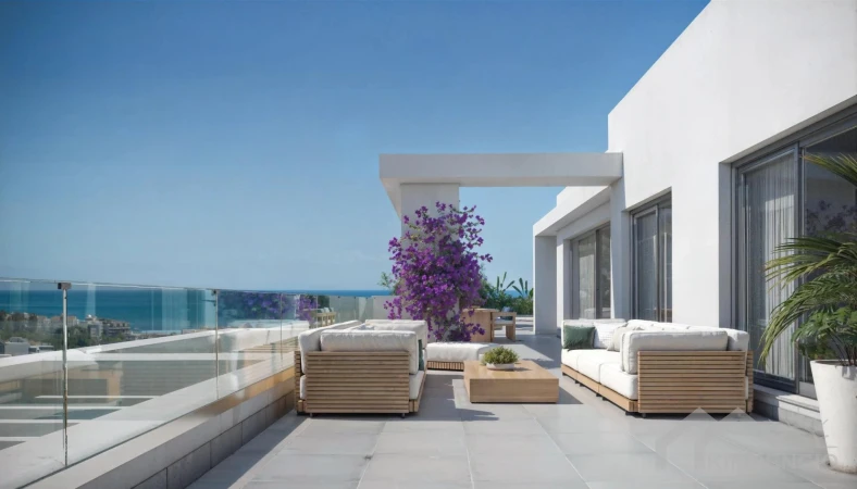 Foto van Penthouse 26 m² terras in Estepona