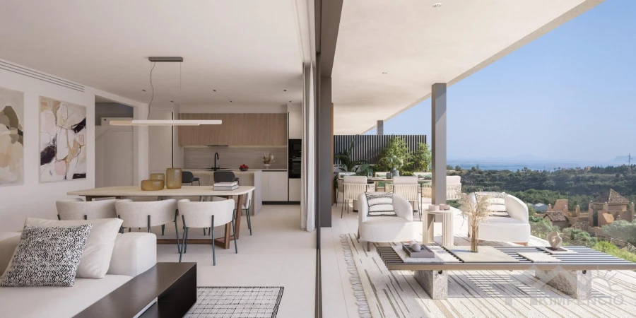 Foto 4 van Nieuwbouw penthouse in Cancelada Estepona