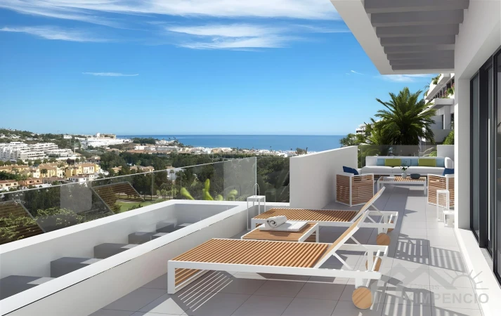 Foto 2 van Penthouse met terras in res. Navigolf Suites II
