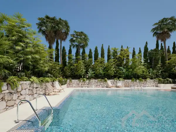 Foto 4 van Woning met terras en eigen tuin | Estepona