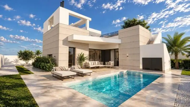 Foto van luxe nieuwbouwvilla Torrevieja 4 slaapkamers