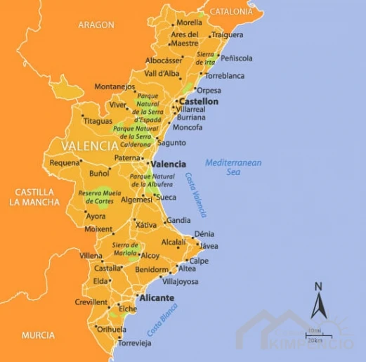 Costa de Valencia